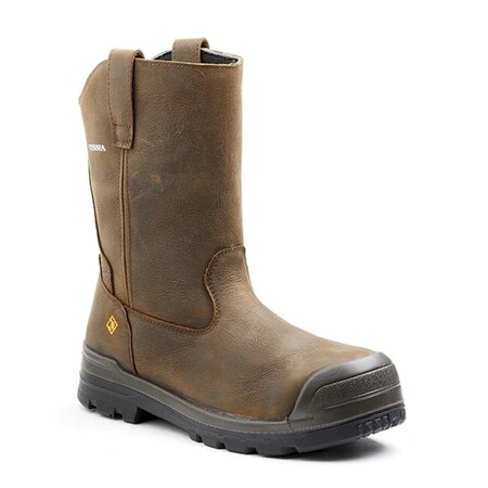 Workwear Outfitters Men's Composite Toe Wellington Boot, Brown, 14, W, R0001D R0001D